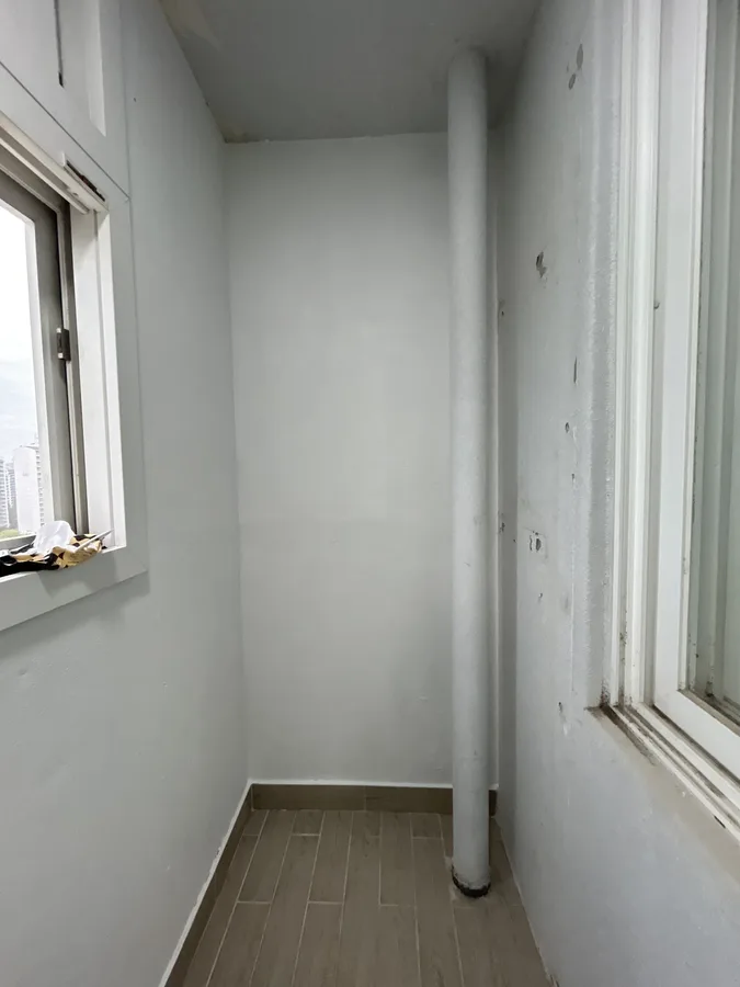 베란다결로공사 관련 참고 시공 후 베란다 상태
